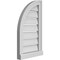 Ekena Millwork Quarter Round Top Left Surface Mount PVC Gable Vent w/ 2"W x 2"P Brickmould Sill Frame, 14"W x 24"H GVPQL14X2403SF - alternate 5